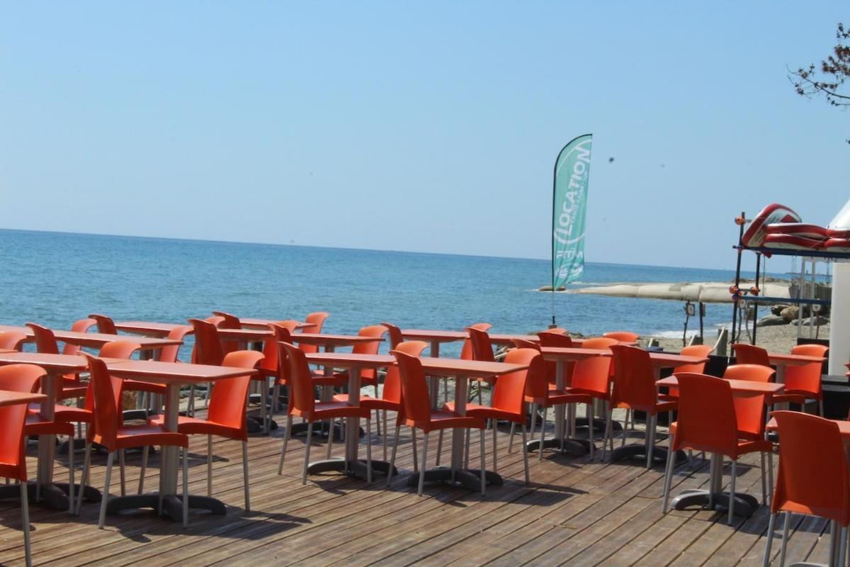 Bord De Mer, Pieds Dans L'Eau, Vue Panoramique San-Nicolao Exterior foto