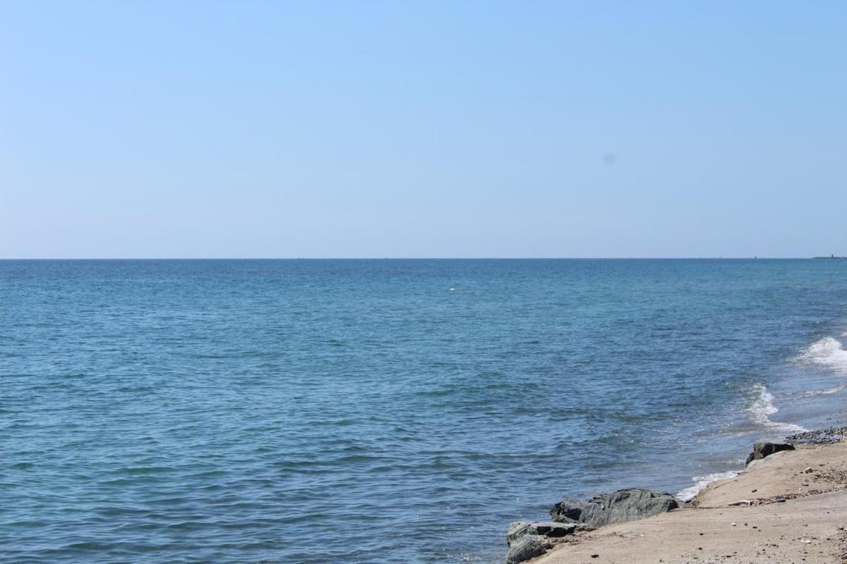 Bord De Mer, Pieds Dans L'Eau, Vue Panoramique San-Nicolao Exterior foto