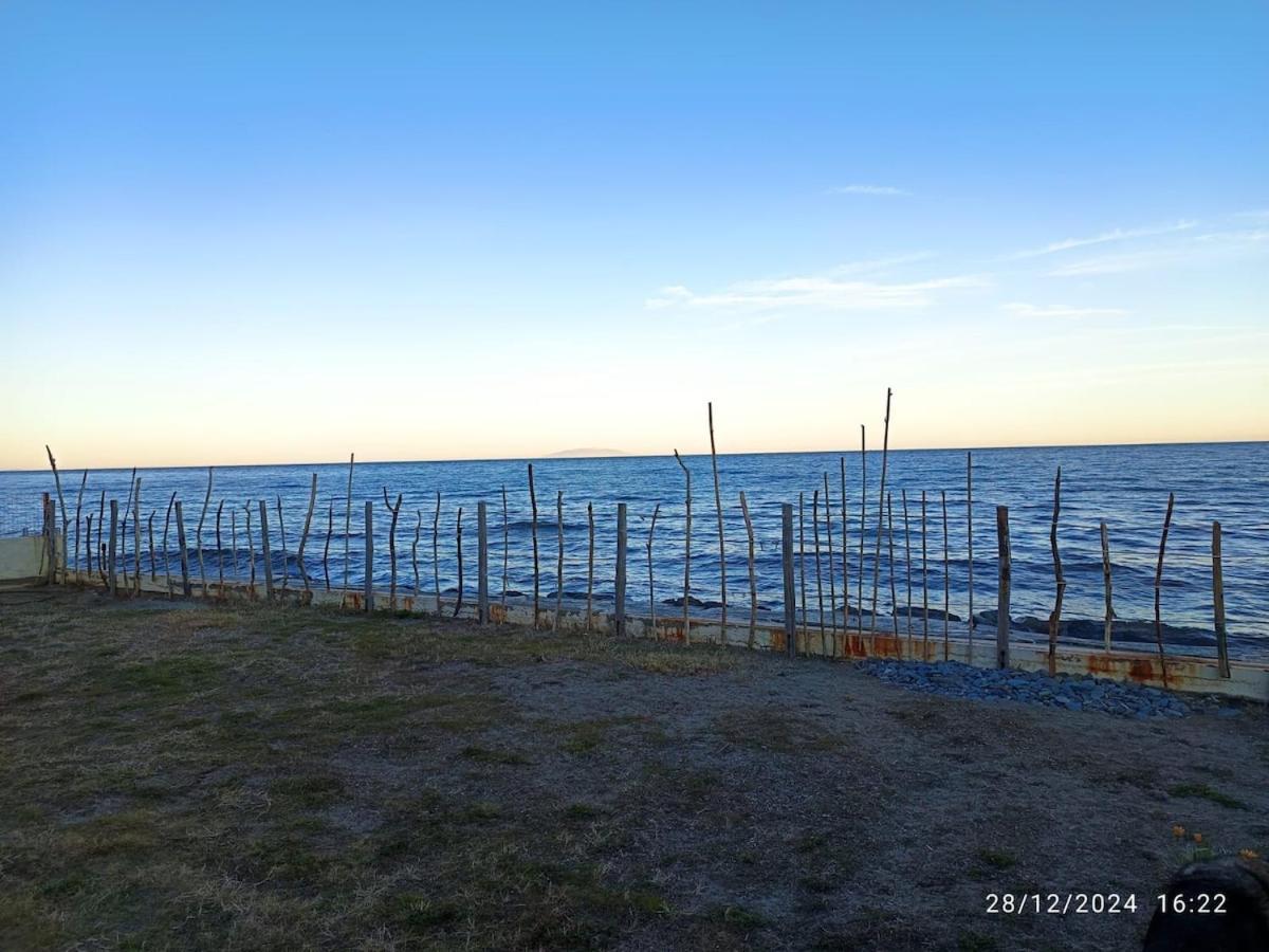 Bord De Mer, Pieds Dans L'Eau, Vue Panoramique San-Nicolao Exterior foto