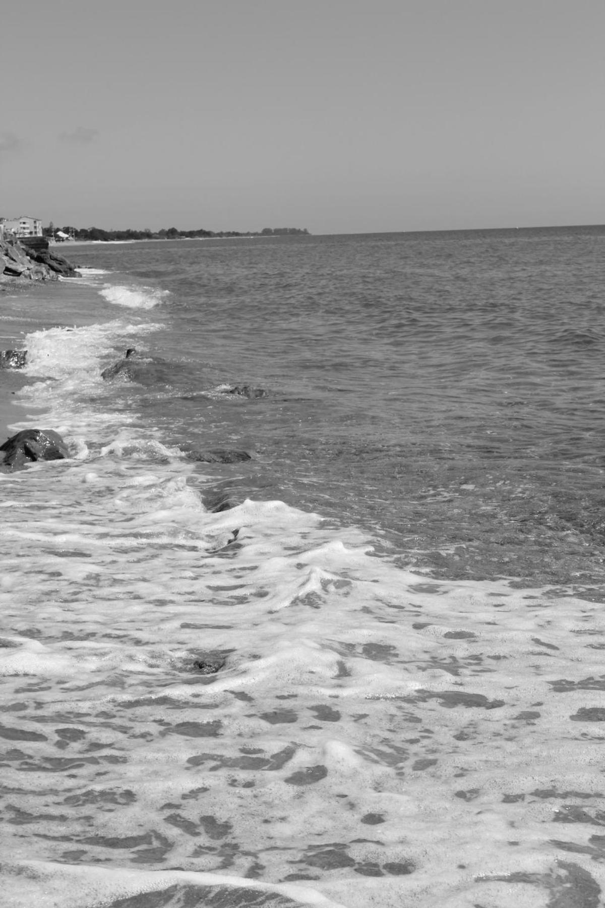 Bord De Mer, Pieds Dans L'Eau, Vue Panoramique San-Nicolao Exterior foto