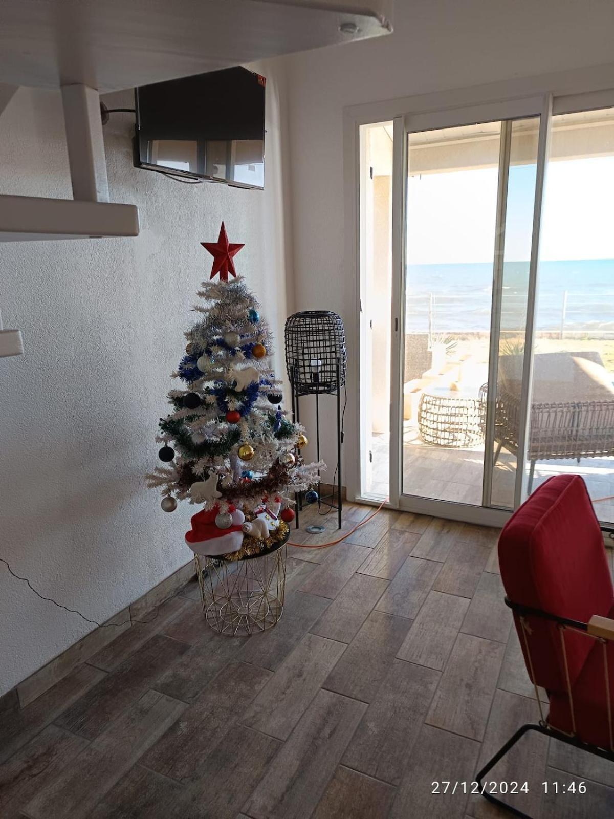 Bord De Mer, Pieds Dans L'Eau, Vue Panoramique San-Nicolao Exterior foto